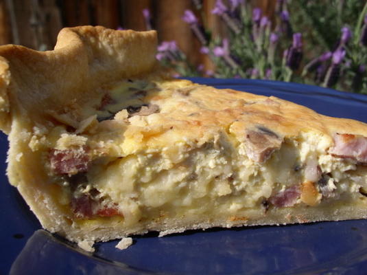 ham en spek quiche