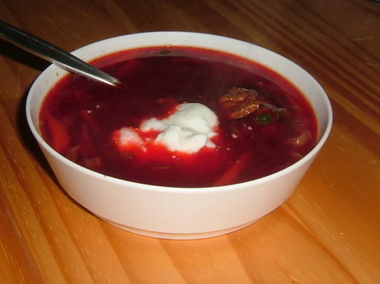 Oekraïense standaard borsch