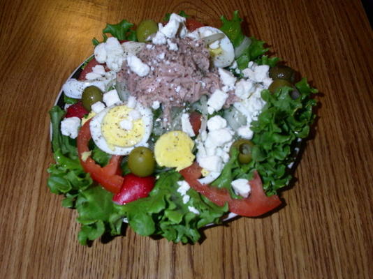 Slata Tunisiya - Tunesische salade