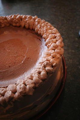 chocolade fluwelen cheesecake