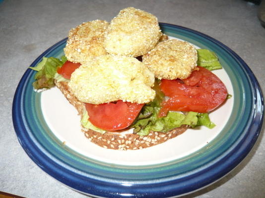 amy's gefrituurde oester po'boys met creoolse mayo