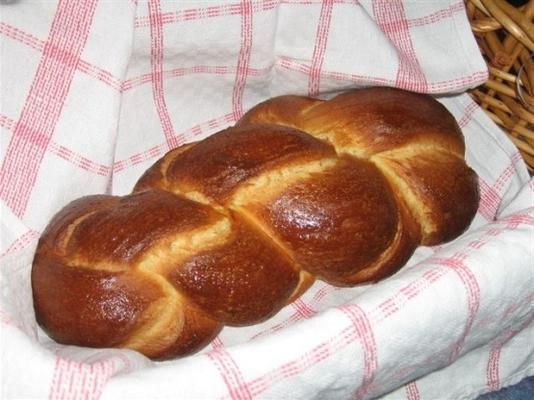 zopf (traditioneel gevlochten ontbijtbrood)