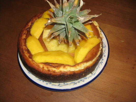 mango ananas lime cheesecake