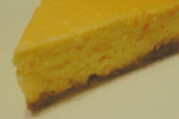 crock pot romige oranje cheesecake