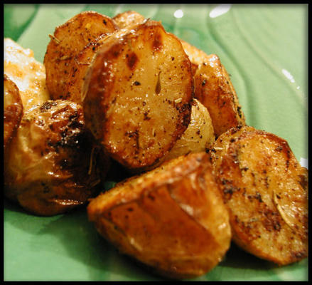 2.) baby-aardappelen met rozemarijn