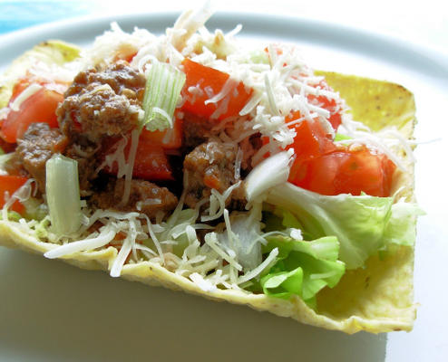 kip en chorizo ​​taco's