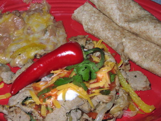 lekkere varkensfajita's