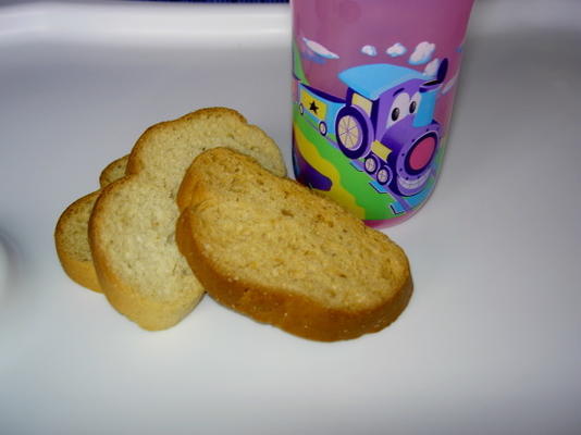 zwieback toast (tandjes koekjes)