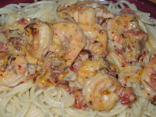 vicki's garnalen pasta