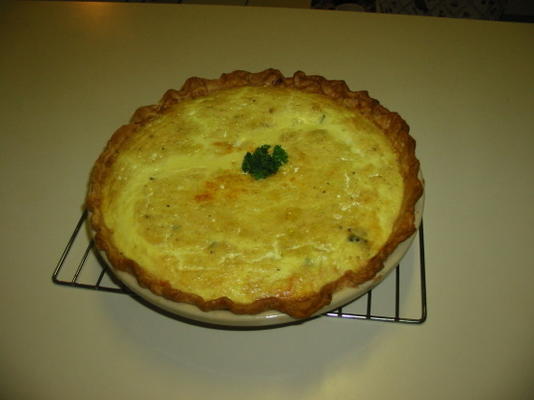 oma's kip spinazie quiche