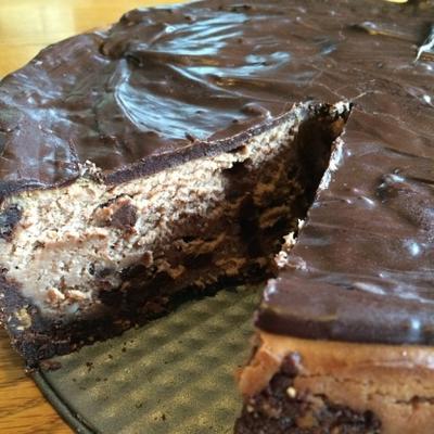 chocolate chocolate chip cheesecake