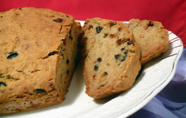 olijf- en zongedroogd tomatenbrood