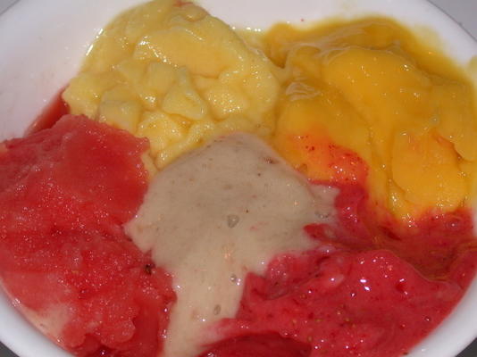 instant fruit sorbet