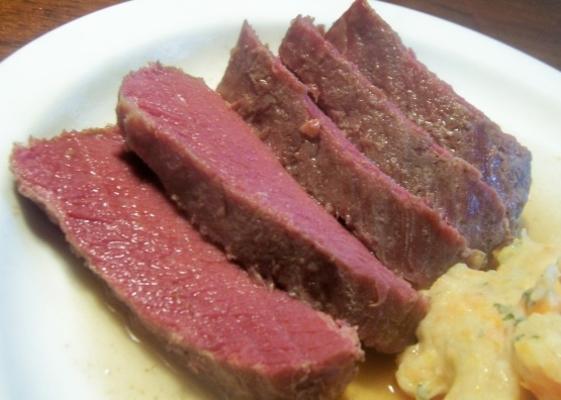 geglaceerde corned beef