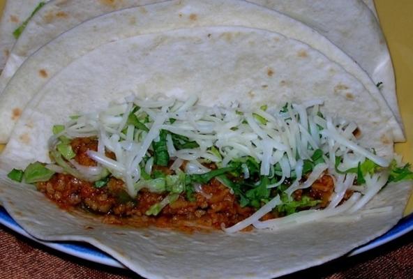 vegetarische taco 