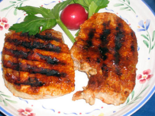 bbq gepeperde varkensschnitzels