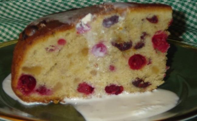 cranberry ginger pudding