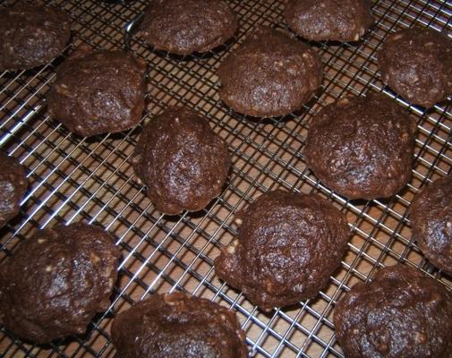 veganistische hazelnoot-cacaokoekjes