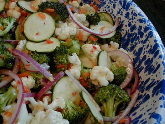 makkelijkste veggie salade