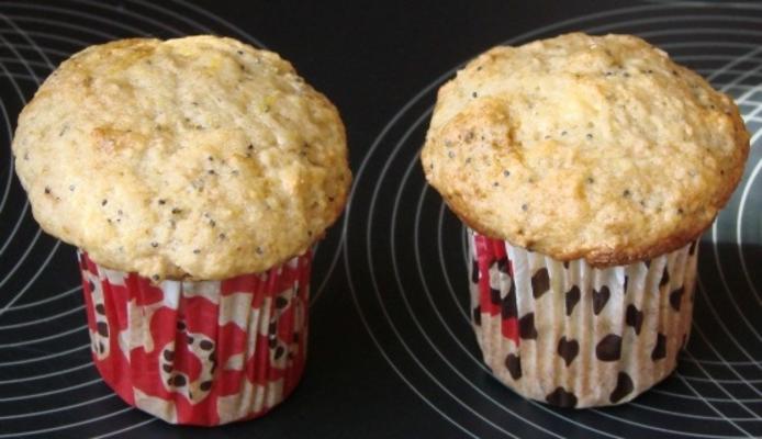 gezonde muffins van maanzaadmoes