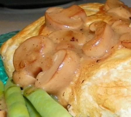 beef en croute met marsala saus