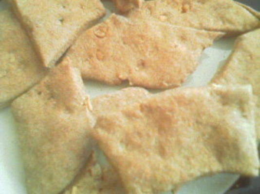 knapperige pindakaas hondenkoekjes