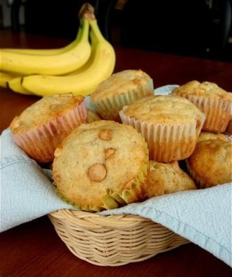 bananen noten pindakaas muffins