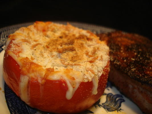 geroosterde tomaat (pizza-stijl margherita)