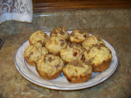 suikervrije muffins van oranje polenta