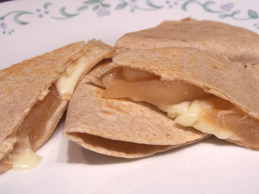 appeltaart quesadillas