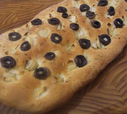 UI kruid focaccia brood