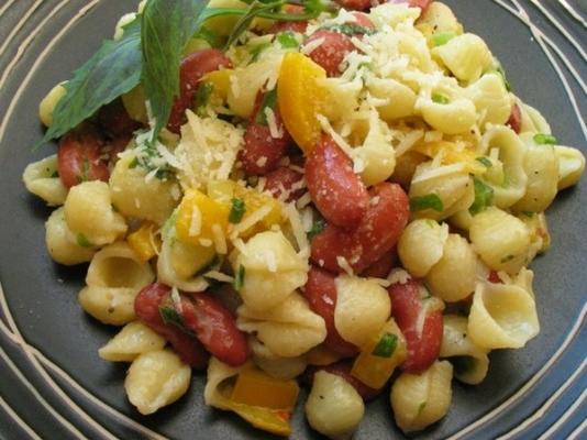 citroen en heet! pastasalade met bonen van nier of cannellinni