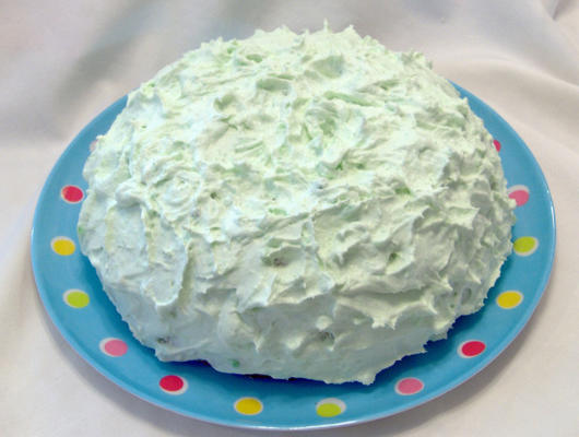 pistachio cake en glazuur
