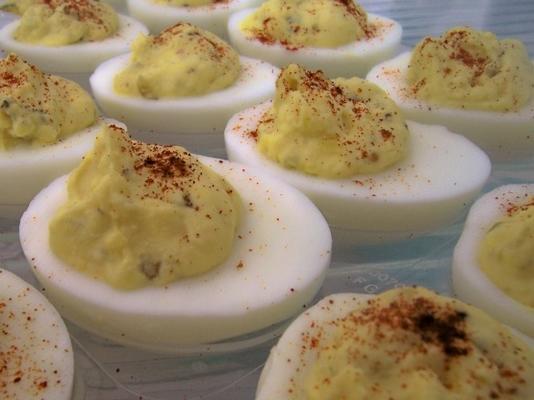 deviled eggs - (done bobby's way)