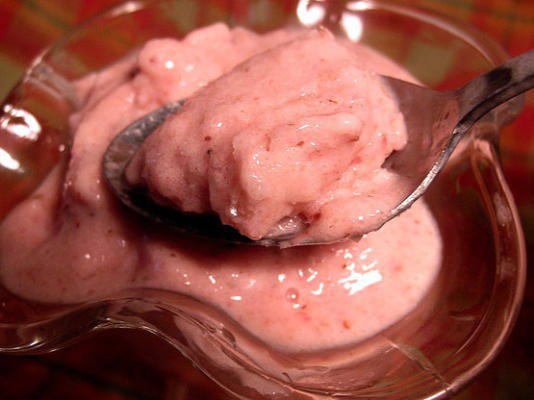 banaanbes bevroren yoghurt