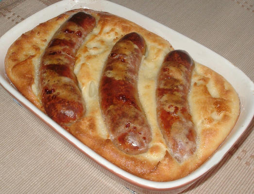 hamburger en yorkshire pudding