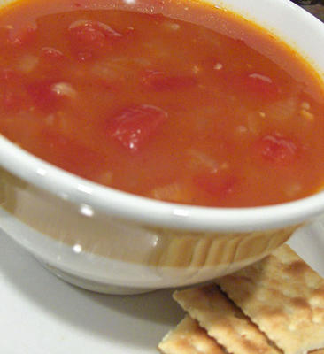 tomaat lima bonen soep