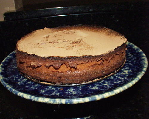 chocolade rode wijncake