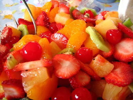 last-minute fruitsalade