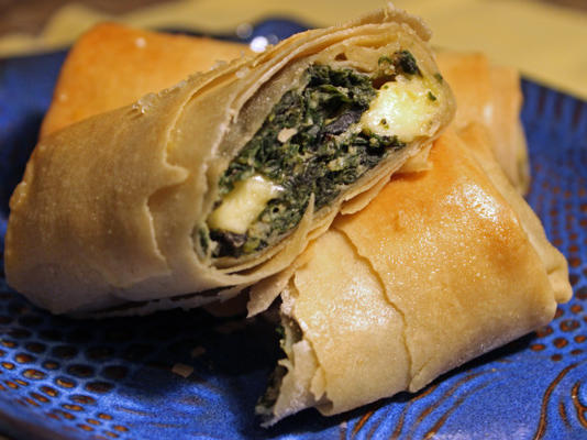 sneltoets spanakopita