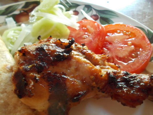 Afghaanse kip (murgh)