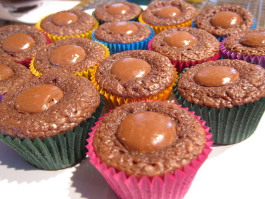 mini nutella brownies-4 ingrediënten