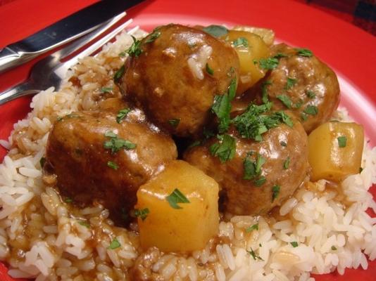 Nederlandse Oost-Indische gehaktballen