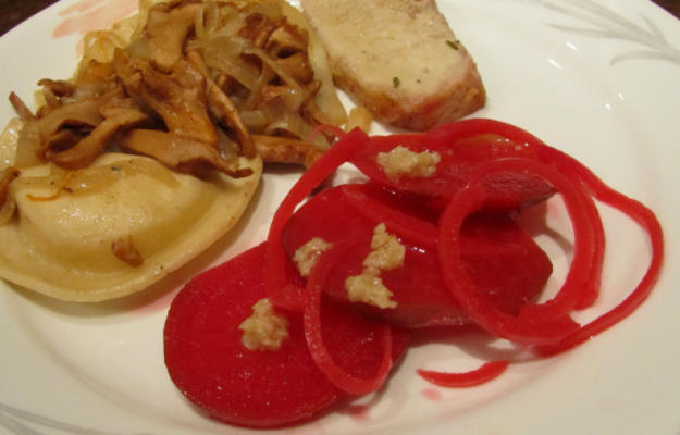 Duitse bietensalade (veganistisch)