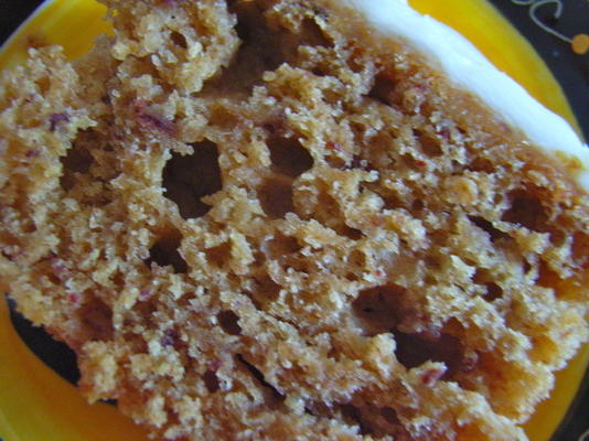 mangocake met citroensuikerglazuur