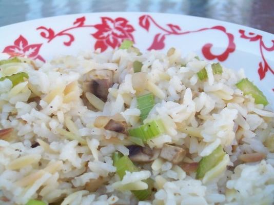 rijst en vegetarische pilaf