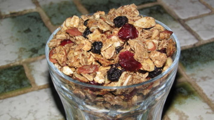 bosbes amandel muesli