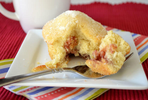 jelly donut muffins