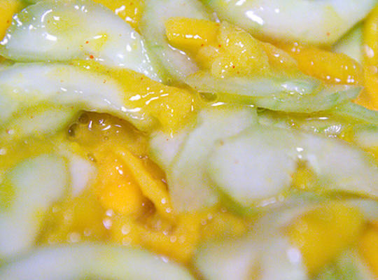 mango komkommer salade