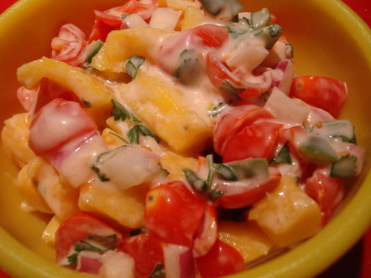 romige mango salsa
